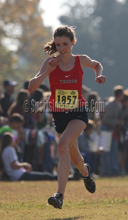 12CIFXCGD2-217.JPG - 2012 California CIF Cross Country Championships, Woodward Park, Fresno, California, November 24.