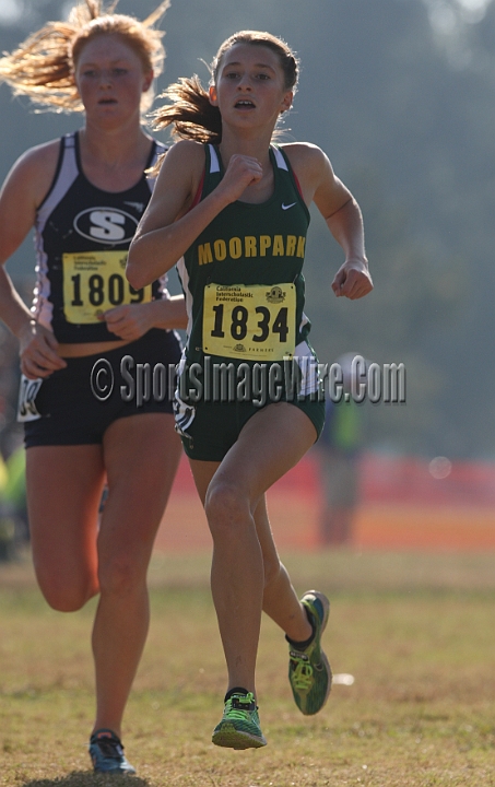 12CIFXCGD2-228.JPG - 2012 California CIF Cross Country Championships, Woodward Park, Fresno, California, November 24.