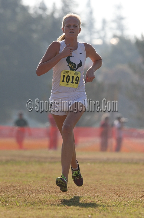 12CIFXCGD2-233.JPG - 2012 California CIF Cross Country Championships, Woodward Park, Fresno, California, November 24.