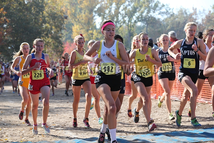 12CIFXCGD3-086.JPG - 2012 California CIF Cross Country Championships, Woodward Park, Fresno, California, November 24.