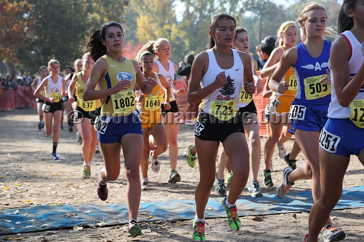 12CIFXCGD3-096.JPG - 2012 California CIF Cross Country Championships, Woodward Park, Fresno, California, November 24.