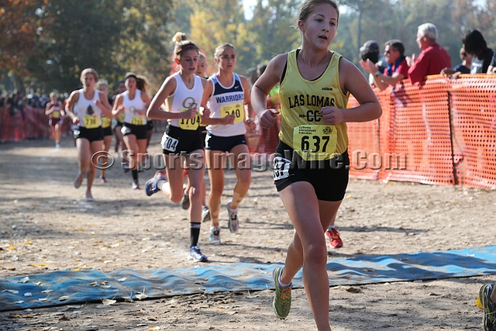 12CIFXCGD3-101.JPG - 2012 California CIF Cross Country Championships, Woodward Park, Fresno, California, November 24.