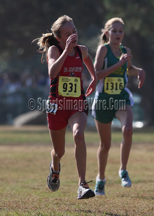12CIFXCGD3-233.JPG - 2012 California CIF Cross Country Championships, Woodward Park, Fresno, California, November 24.