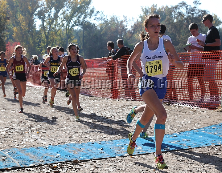12CIFXCGD4-034.JPG - 2012 California CIF Cross Country Championships, Woodward Park, Fresno, California, November 24.