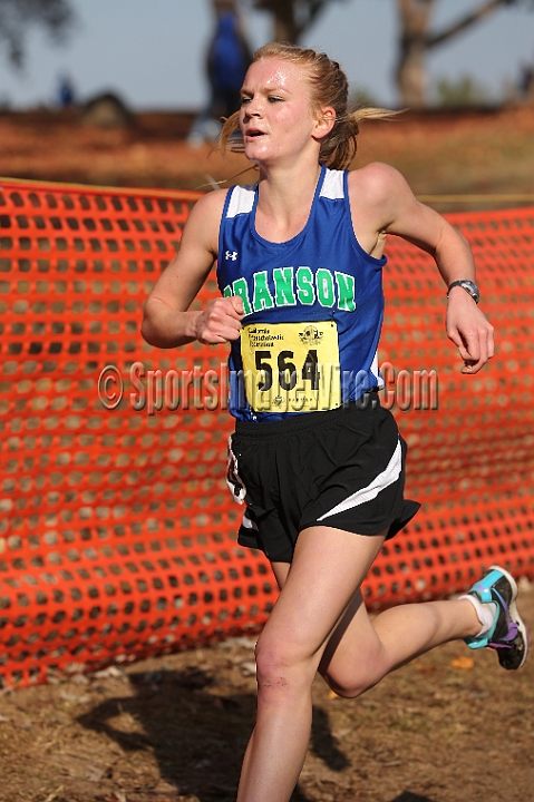 12CIFXCGD5-124.JPG - 2012 California CIF Cross Country Championships, Woodward Park, Fresno, California, November 24.