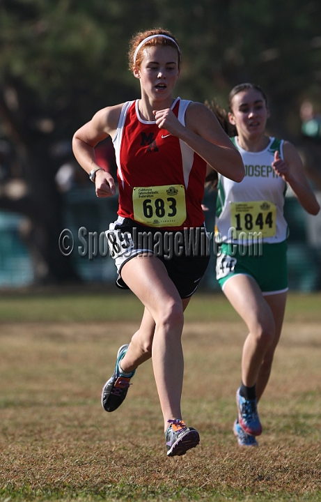 12CIFXCGD5-262.JPG - 2012 California CIF Cross Country Championships, Woodward Park, Fresno, California, November 24.