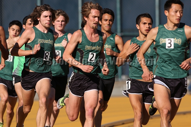 2012CalOpener-200.JPG - 2012 Cal Outdoor Opener, March 3, Edwards Stadium, Berkeley, CA.