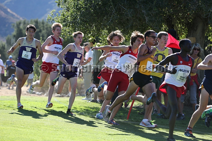 Pac-12-105.JPG - 2012 Pac-12 Cross Country Championships October 27, 2012, hosted by UCLA at Robinson Ranch Golf Course, Santa Clarita, CA.