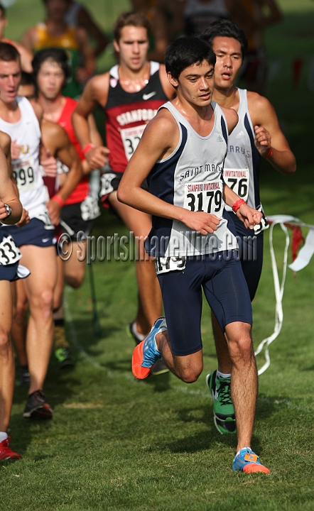 12SICOLL-121.JPG - 2012 Stanford Cross Country Invitational, September 24, Stanford Golf Course, Stanford, California.