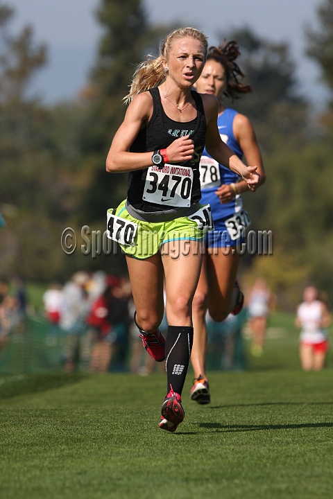 12SICOLL-426.JPG - 2012 Stanford Cross Country Invitational, September 24, Stanford Golf Course, Stanford, California.