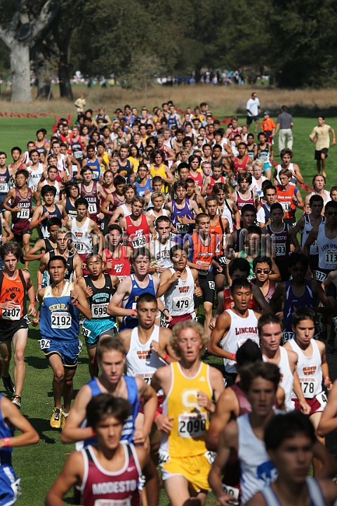 12SIHSD1-010.JPG - 2012 Stanford Cross Country Invitational, September 24, Stanford Golf Course, Stanford, California.