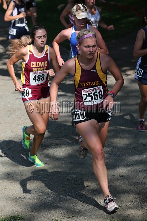 12SIHSD1-208.JPG - 2012 Stanford Cross Country Invitational, September 24, Stanford Golf Course, Stanford, California.