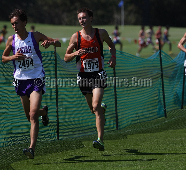 12SIHSD2-003.JPG - 2012 Stanford Cross Country Invitational, September 24, Stanford Golf Course, Stanford, California.