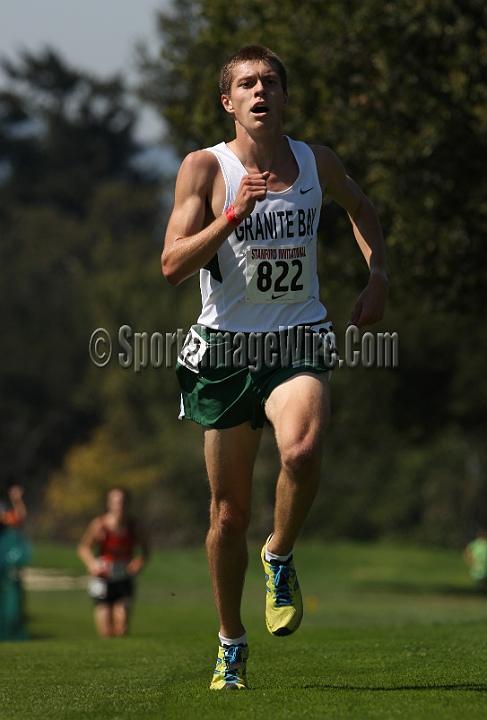 12SIHSD2-010.JPG - 2012 Stanford Cross Country Invitational, September 24, Stanford Golf Course, Stanford, California.