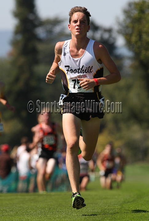 12SIHSD2-037.JPG - 2012 Stanford Cross Country Invitational, September 24, Stanford Golf Course, Stanford, California.