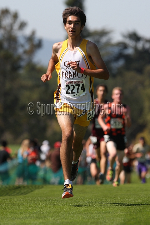 12SIHSD2-040.JPG - 2012 Stanford Cross Country Invitational, September 24, Stanford Golf Course, Stanford, California.