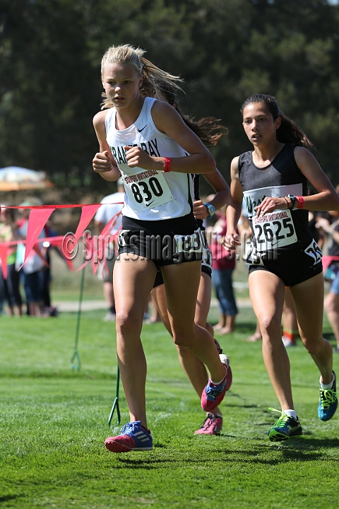 12SIHSD2-098.JPG - 2012 Stanford Cross Country Invitational, September 24, Stanford Golf Course, Stanford, California.