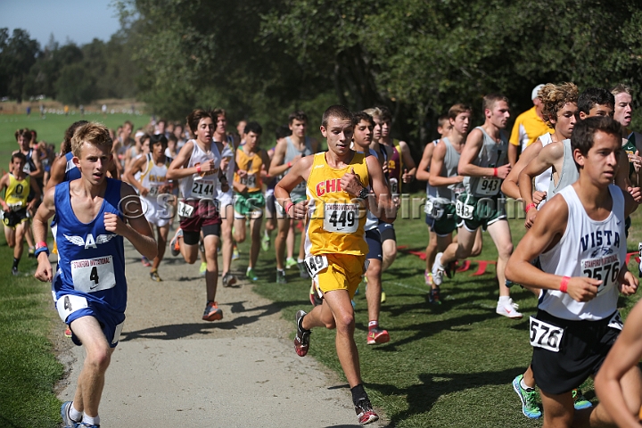12SIHSD3-011.JPG - 2012 Stanford Cross Country Invitational, September 24, Stanford Golf Course, Stanford, California.