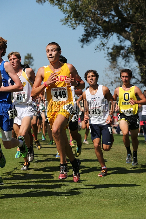 12SIHSD3-064.JPG - 2012 Stanford Cross Country Invitational, September 24, Stanford Golf Course, Stanford, California.
