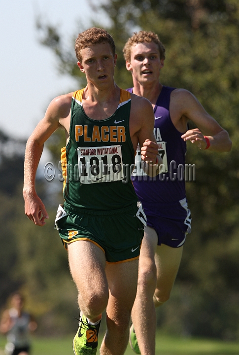 12SIHSD3-102.JPG - 2012 Stanford Cross Country Invitational, September 24, Stanford Golf Course, Stanford, California.