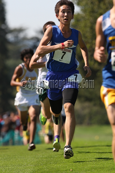 12SIHSD3-111.JPG - 2012 Stanford Cross Country Invitational, September 24, Stanford Golf Course, Stanford, California.