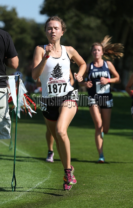 12SIHSD3-195.JPG - 2012 Stanford Cross Country Invitational, September 24, Stanford Golf Course, Stanford, California.
