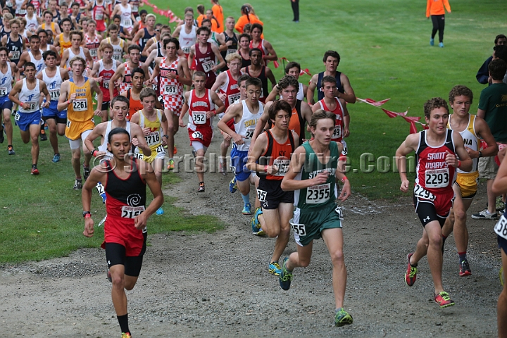 12SIHSD4-15.JPG - 2012 Stanford Cross Country Invitational, September 24, Stanford Golf Course, Stanford, California.