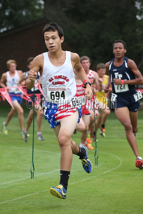 12SIHSD4-38.JPG - 2012 Stanford Cross Country Invitational, September 24, Stanford Golf Course, Stanford, California.