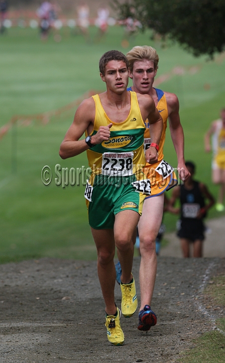 12SIHSD4-53.JPG - 2012 Stanford Cross Country Invitational, September 24, Stanford Golf Course, Stanford, California.