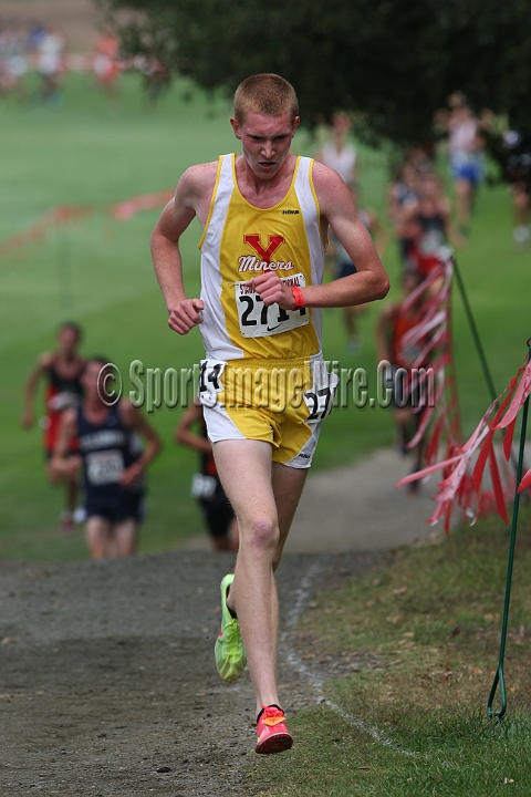 12SIHSD4-58.JPG - 2012 Stanford Cross Country Invitational, September 24, Stanford Golf Course, Stanford, California.