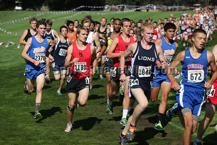 12SIHSD5-008.JPG - 2012 Stanford Cross Country Invitational, September 24, Stanford Golf Course, Stanford, California.