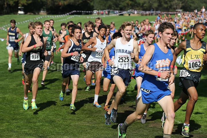 12SIHSD5-010.JPG - 2012 Stanford Cross Country Invitational, September 24, Stanford Golf Course, Stanford, California.