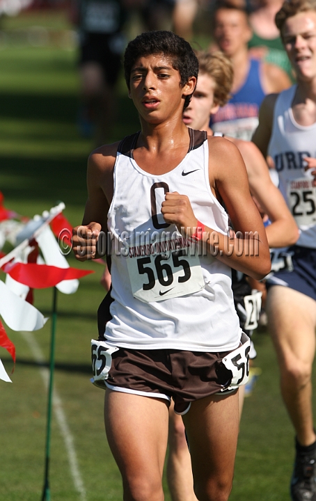 12SIHSD5-038.JPG - 2012 Stanford Cross Country Invitational, September 24, Stanford Golf Course, Stanford, California.