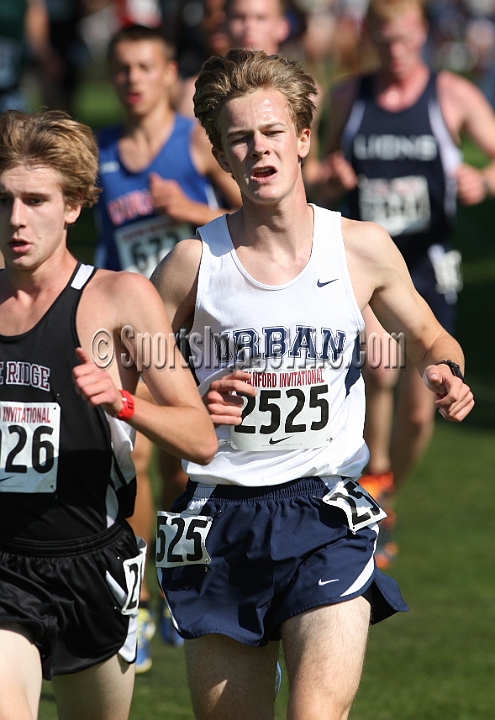 12SIHSD5-039.JPG - 2012 Stanford Cross Country Invitational, September 24, Stanford Golf Course, Stanford, California.