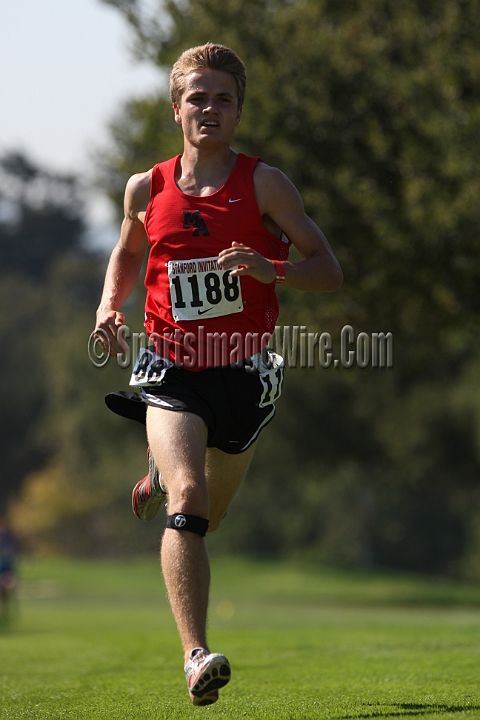 12SIHSD5-092.JPG - 2012 Stanford Cross Country Invitational, September 24, Stanford Golf Course, Stanford, California.
