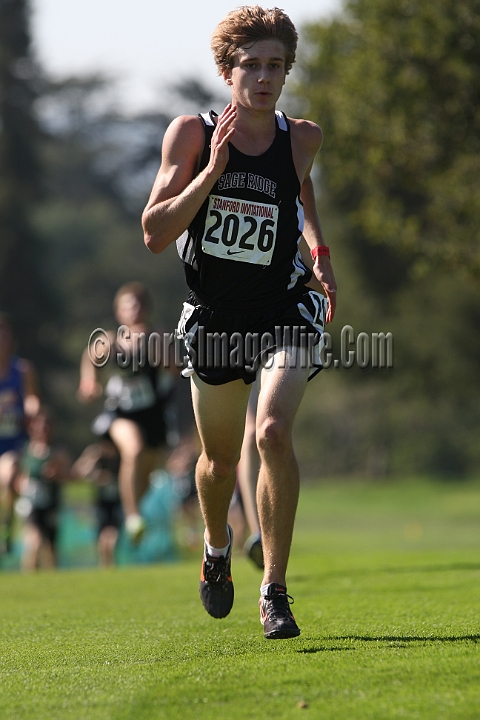 12SIHSD5-124.JPG - 2012 Stanford Cross Country Invitational, September 24, Stanford Golf Course, Stanford, California.