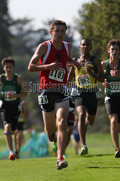 12SIHSD5-137.JPG - 2012 Stanford Cross Country Invitational, September 24, Stanford Golf Course, Stanford, California.
