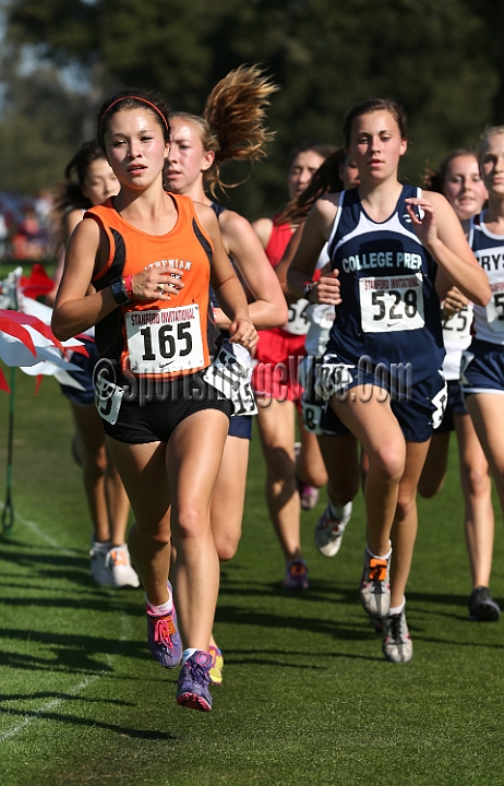 12SIHSD5-226.JPG - 2012 Stanford Cross Country Invitational, September 24, Stanford Golf Course, Stanford, California.