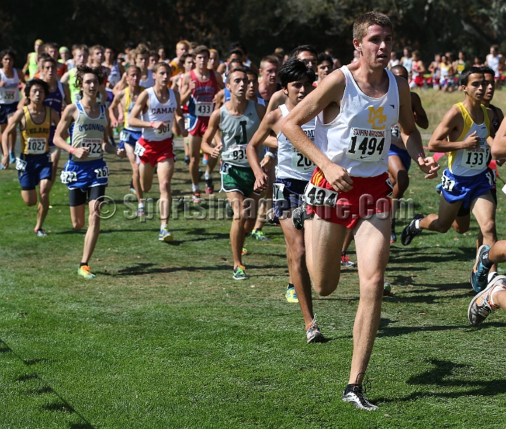 12SIHSSEED-035.JPG - 2012 Stanford Cross Country Invitational, September 24, Stanford Golf Course, Stanford, California.