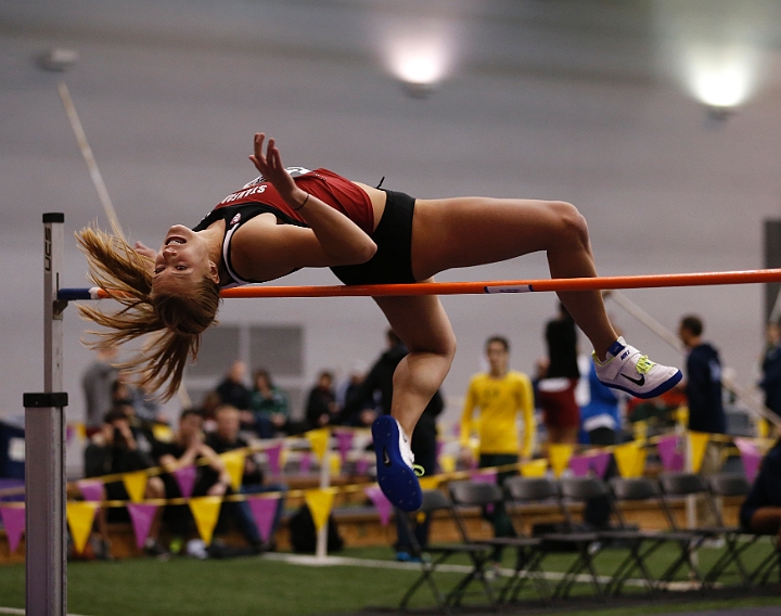 2013MPSFSat-008.JPG - 2013 Mountain Pacific Sports Federation Indoor Track and Field Championships, February 22-23, Dempsey Indoor, Seattle, WA.