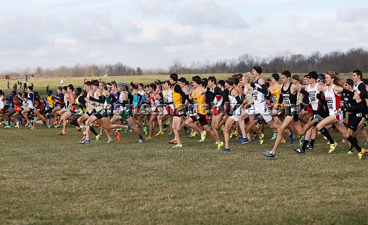 2013-NCAA-033.JPG - Nov 23, 2013; Terre Haute, IN, USA; NCAA cross country championships at LaVern Cross Country course, Terre Haute, IN.