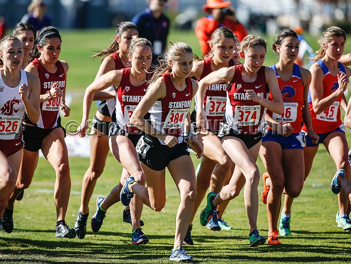 2013-NCAAXCWestSU-005.JPG - Nov 15, 2013; Sacramento, CA, USA; The NCAA D1 West Cross Country Regional at the Haggin Oaks Golf Course.
