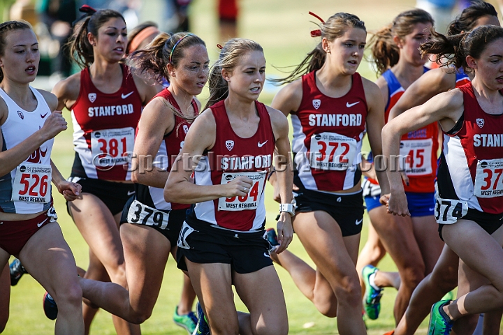 2013-NCAAXCWestSU-006.JPG - Nov 15, 2013; Sacramento, CA, USA; The NCAA D1 West Cross Country Regional at the Haggin Oaks Golf Course.