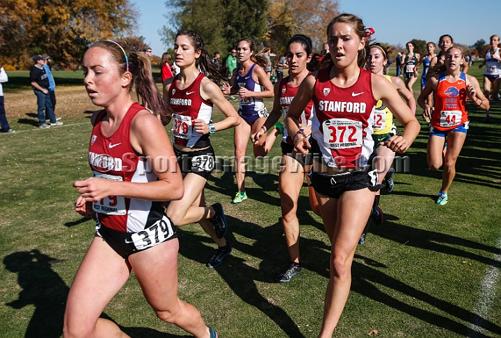 2013-NCAAXCWestSU-007.JPG - Nov 15, 2013; Sacramento, CA, USA; The NCAA D1 West Cross Country Regional at the Haggin Oaks Golf Course.