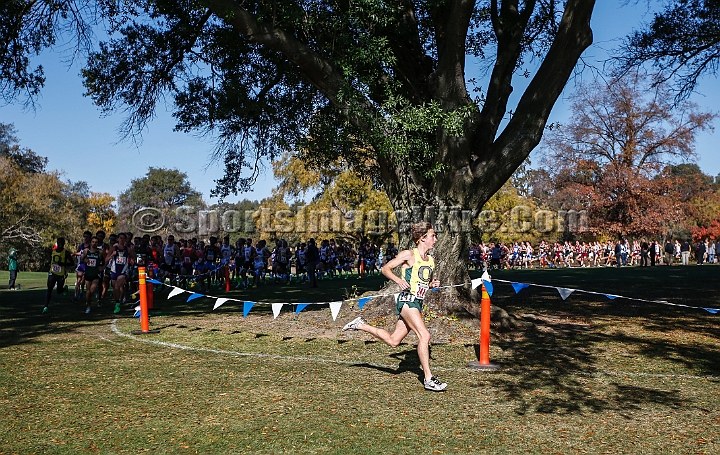 2013-NCAAXCWestSU-031.JPG - Nov 15, 2013; Sacramento, CA, USA; The NCAA D1 West Cross Country Regional at the Haggin Oaks Golf Course.