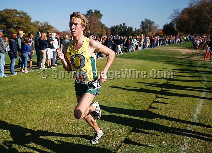 2013-NCAAXCWestSU-038.JPG - Nov 15, 2013; Sacramento, CA, USA; The NCAA D1 West Cross Country Regional at the Haggin Oaks Golf Course.