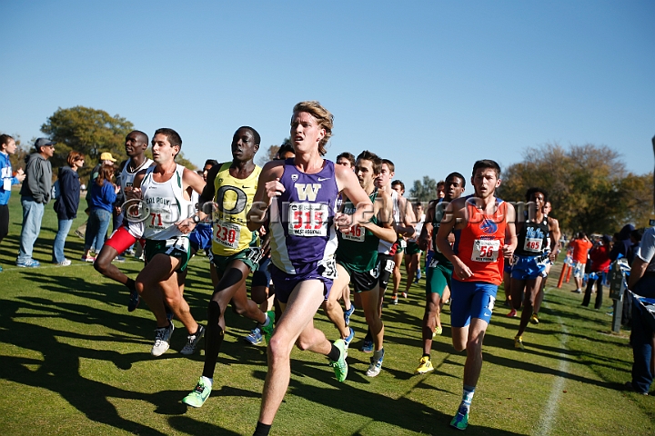 2013-NCAAXCWestSU-041.JPG - Nov 15, 2013; Sacramento, CA, USA; The NCAA D1 West Cross Country Regional at the Haggin Oaks Golf Course.
