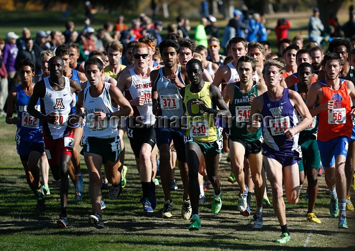 2013-NCAAXCWestSU-047.JPG - Nov 15, 2013; Sacramento, CA, USA; The NCAA D1 West Cross Country Regional at the Haggin Oaks Golf Course.