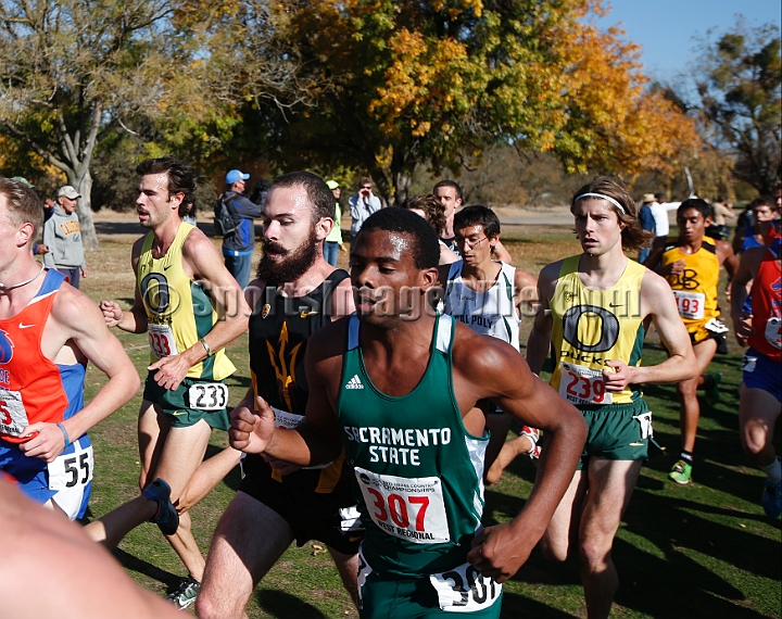 2013-NCAAXCWestSU-054.JPG - Nov 15, 2013; Sacramento, CA, USA; The NCAA D1 West Cross Country Regional at the Haggin Oaks Golf Course.