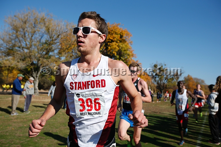 2013-NCAAXCWestSU-056.JPG - Nov 15, 2013; Sacramento, CA, USA; The NCAA D1 West Cross Country Regional at the Haggin Oaks Golf Course.